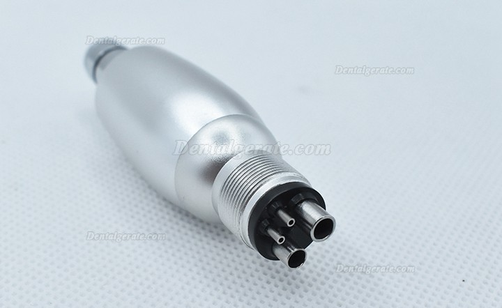 Dental 4:1 Prophylaxe Winkelst&uuml;cke Handst&uuml;ck (3 Nasenkegel + Midwest 2/4 L&ouml;cher E-Typ Luftmotor-Kit + 50 St&uuml;ck Kunststoff-Ersatzk&ouml;pfe)